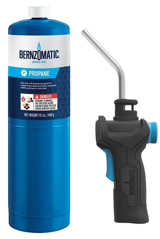 Bernzomatic Flamecommander Propane Torch Kit With 14.1 Oz Cylinder