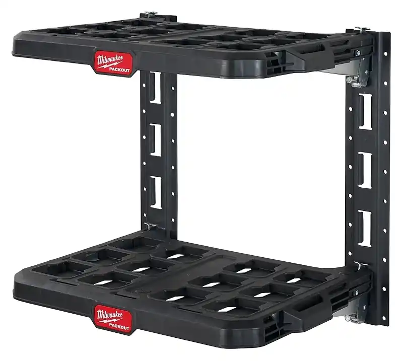 Packout Racking Kit With E-track, 20 In. H X 21.5 In. W X 17.6 In. D