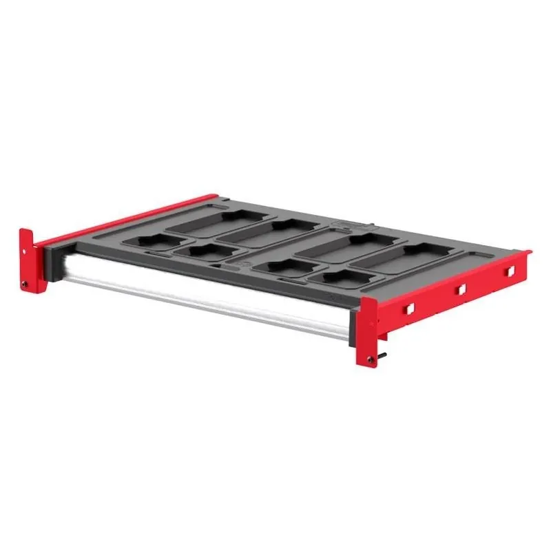 Milwaukee Packout Steel Rack Drawer – 2.75" H X 27" W X 21" D Heavy‑Duty Storage