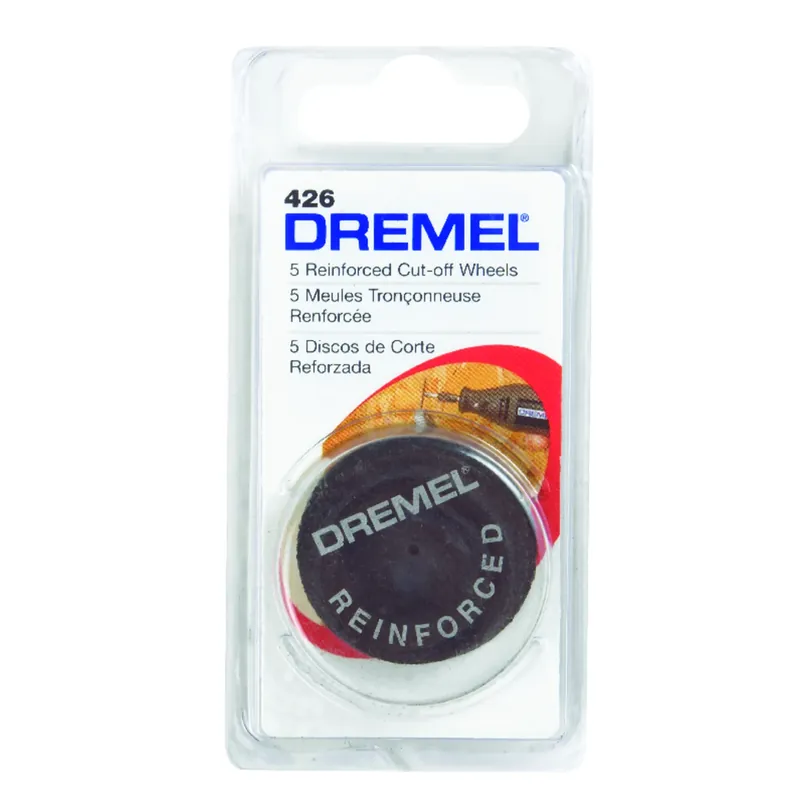 Dremel 1-1/4 In. D X 1/8 In. X 0.05 In. Thick Fiberglass Metal Cut-Off Wheel 5 Pc