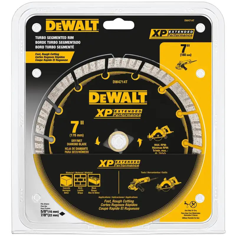 Diamond Wheel, Segmented, 7 In.