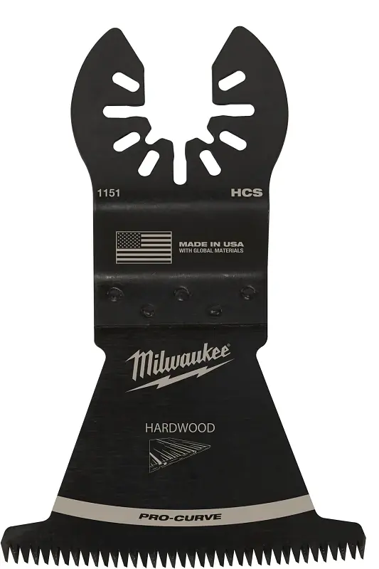 Milwaukee Universal Fit Open-Lok 2-1/2 In. L X 2-1/2 In. W High Carbon Steel Japanese Blade Hardwood