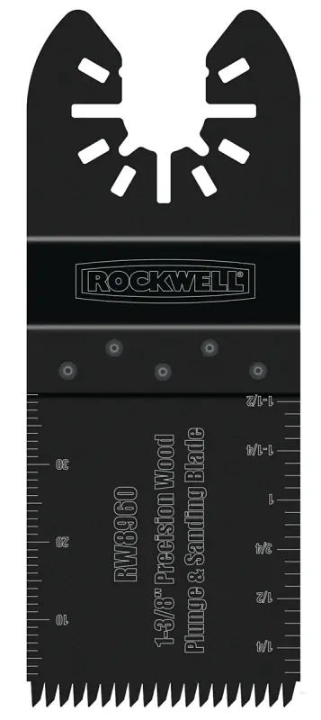 Rockwell 1.375 In. L High Speed Steel Plunge And Sanding Oscillating Blade 1 Pk