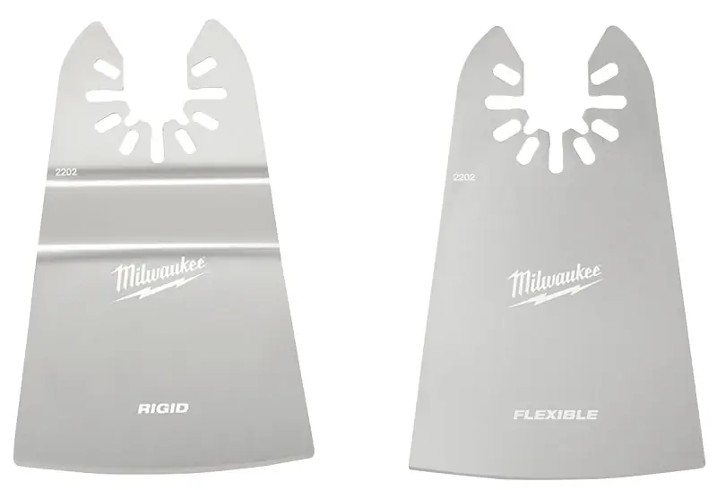 Open-lok 2-inch Rigid & Flexible Multi-tool Scraper Blade Set (2-piece)