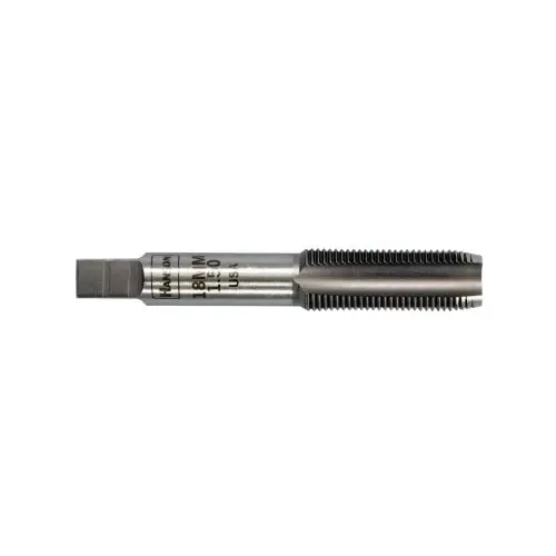 1755zr High Carbon Steel Plug Tap, 16 Mm-1.50 Thread, 4-flute Design
