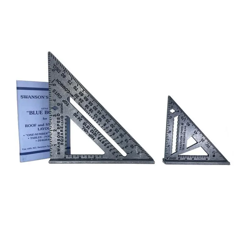 Swanson Pro 8.5" Aluminum Square – Durable Gray Construction Tool