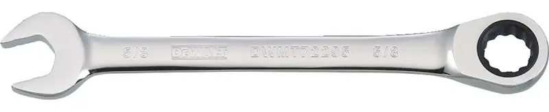 SAE Ratcheting Combination Wrench, Long-Panel, 5/8 In.