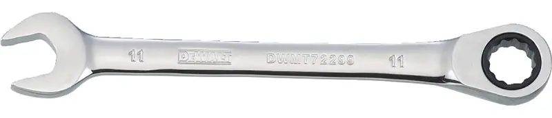 Metric Ratcheting Combination Wrench, Long-Panel, 11mm