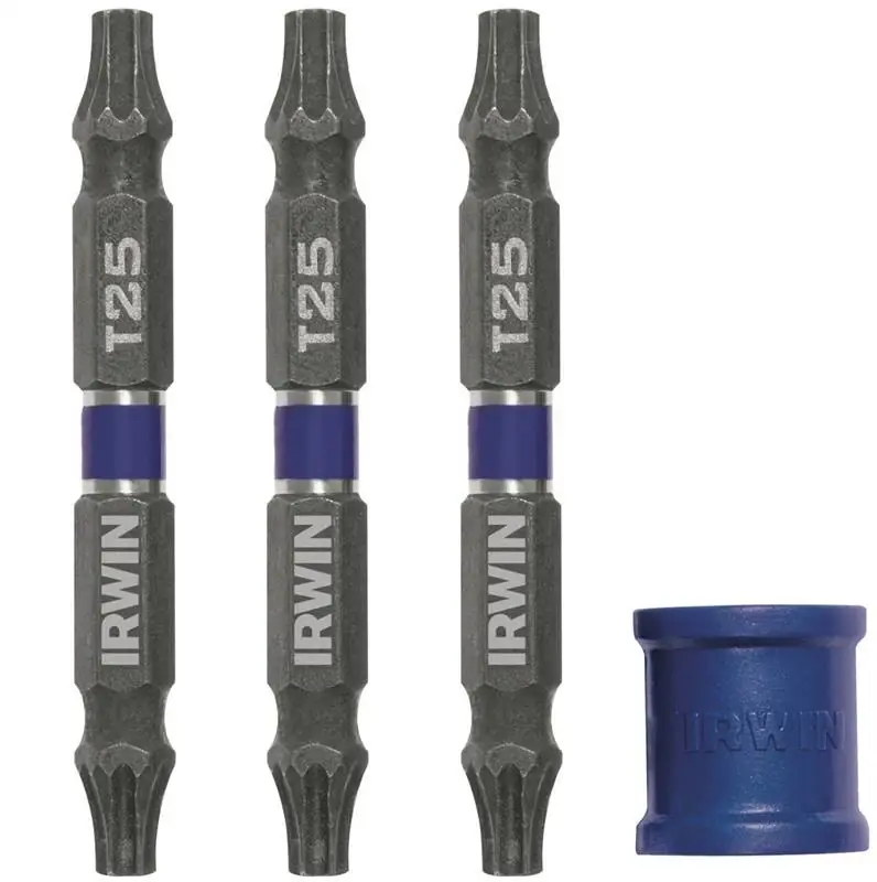 1903514 Double Ended Impact Power Bit Set, 4 Piece With Magnetic Screw Hold