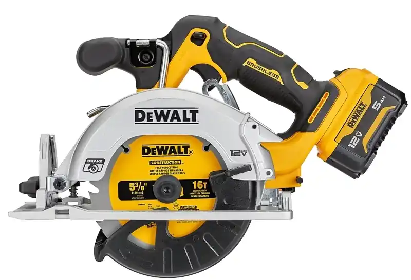 12-Volt MAX XTREME Sub-Compact Cordless Circular Saw Kit, Brushless Motor, 5-3/8-In., Battery