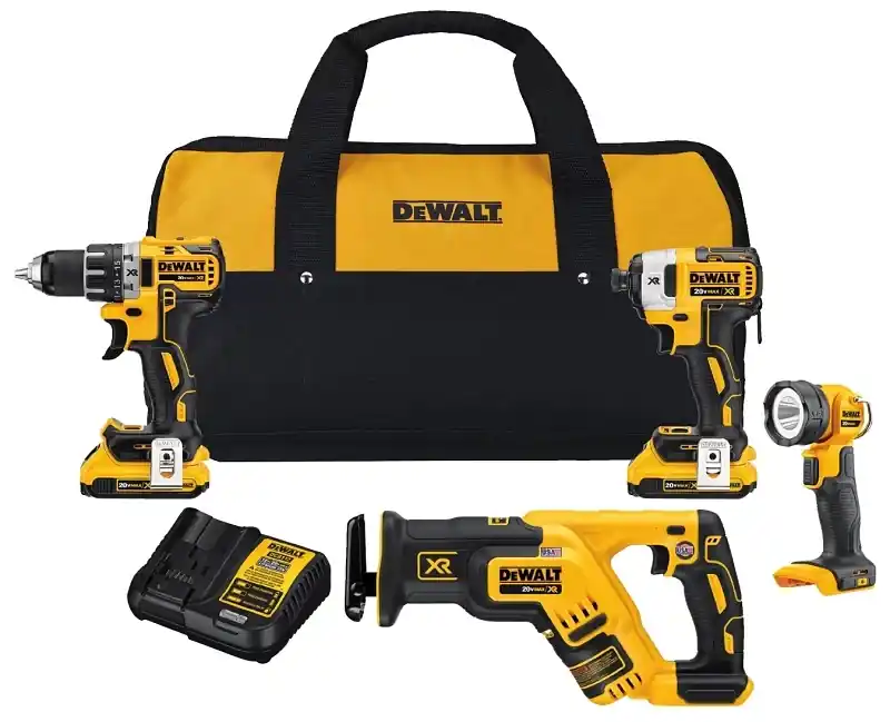 Max XR Combo Kit, 20-Volt, 4 Tools