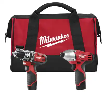 M12 2497-22 12v Cordless Hammer Drill And Impact Driver Combo Kit With Batteries