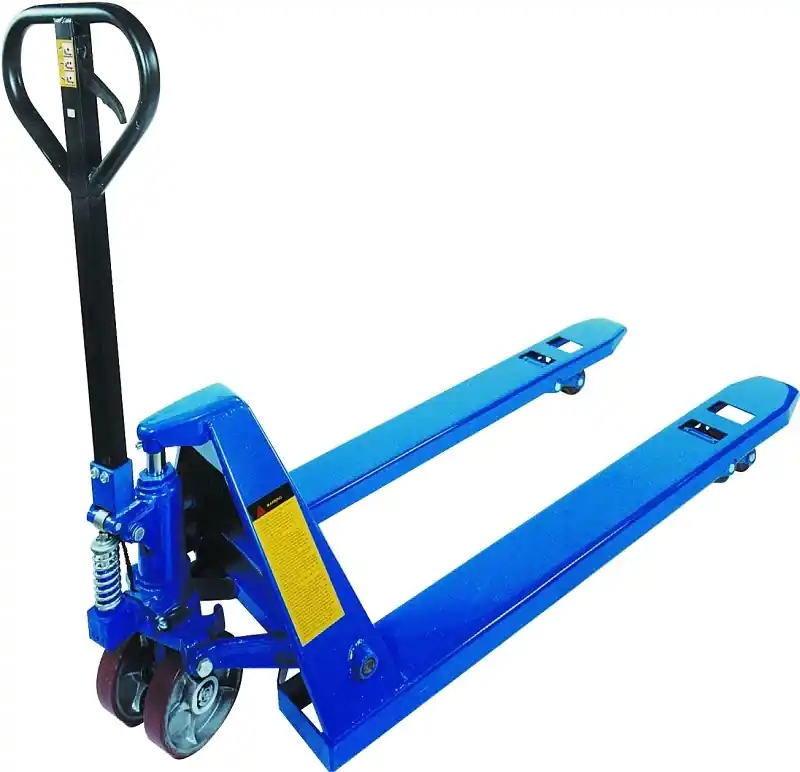 50074 Heavy Gauge Steel Pallet Jack, 5500 Lb Capacity, 48 In Fork Length