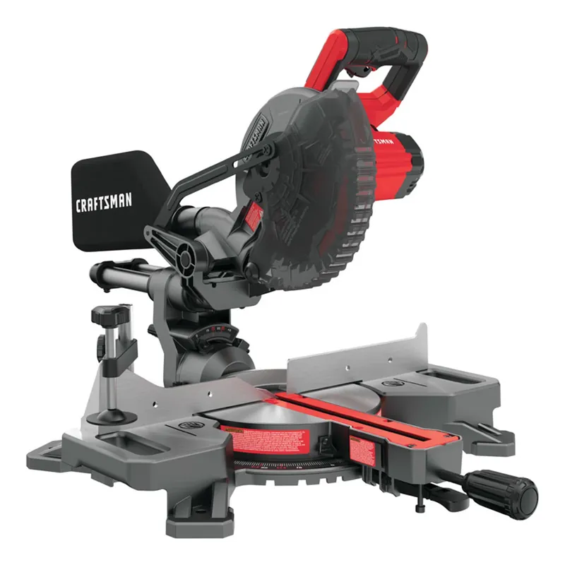 V20 7-1/4 In. Cordless Sliding Miter Saw Kit With Battery & Charger