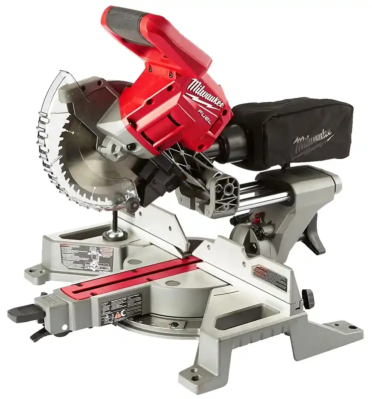 M18 Fuel 18-Volt Cordless Sliding Compound Miter Saw, Brushless, 7-1/4 In., TOOL ONLY