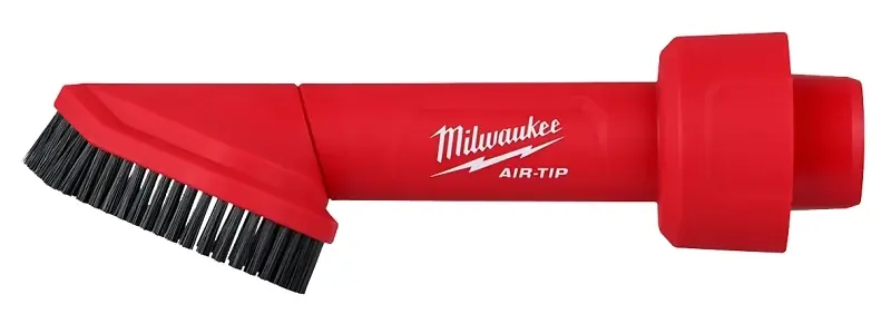 Air-tip 1-1/4 In. - 2-1/2 In. Red Plastic Rotating Corner Vacuum Brush Tool