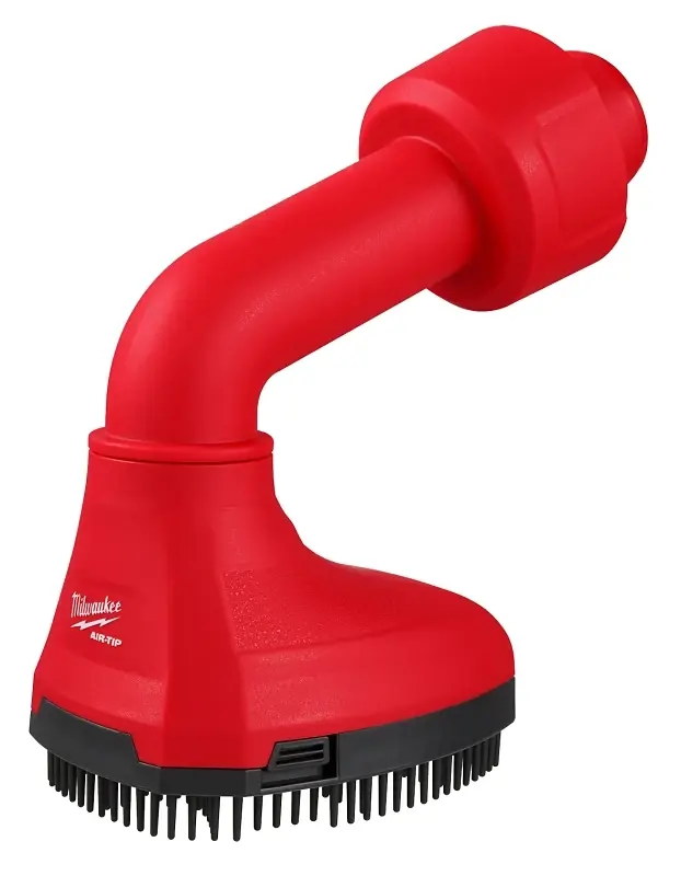 Air-tip 1-1/4 In. - 2-1/2 In. Red Plastic Swiveling Palm Vacuum Brush Kit (5-piece)