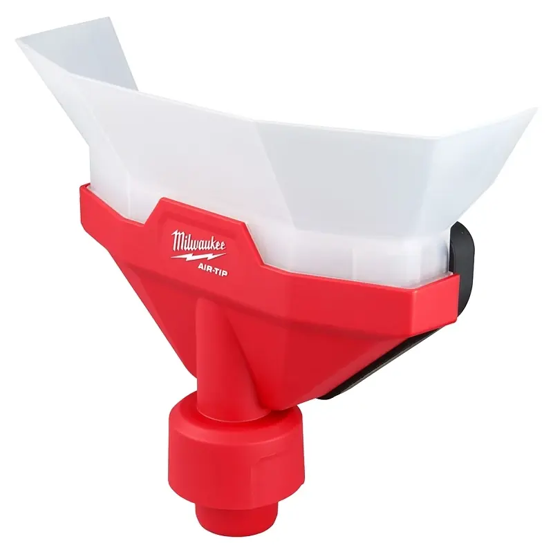 Air-tip 1-1/4 In. - 2-1/2 In. Red Plastic Dust Collector Vacuum Nozzle