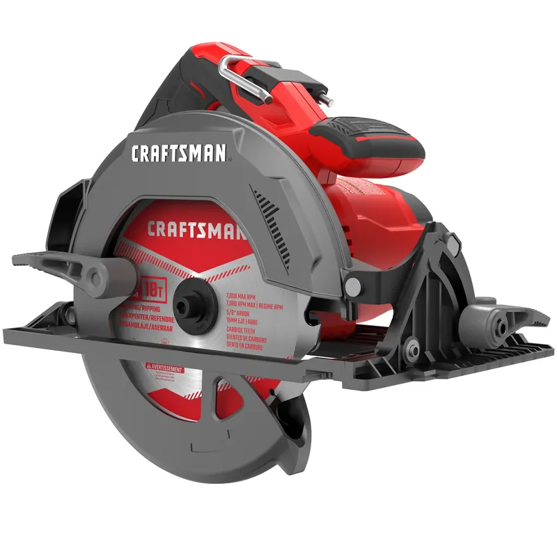 15 Amp 7-1/4 In. Corded Circular Saw With 5500 Rpm Motor