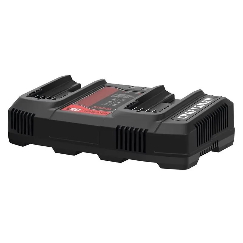 Craftsman V20 20V Dual Lithium‑Ion Battery Charger – Fast 2‑Battery Power