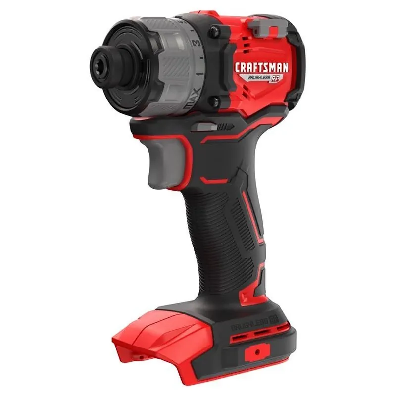 Craftsman V20 Brushless Cordless Screwdriver – 1/4" Hex Driver, No Battery