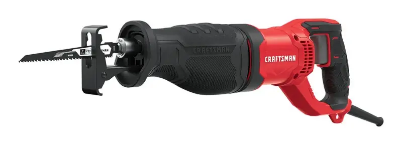7.5 Amp Corded Reciprocating Saw With 1-1/8 In. Stroke Length And Variable Speed