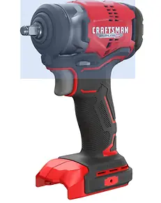 Craftsman V20 3/8 Inch Cordless Brushless Impact Wrench Tool Only