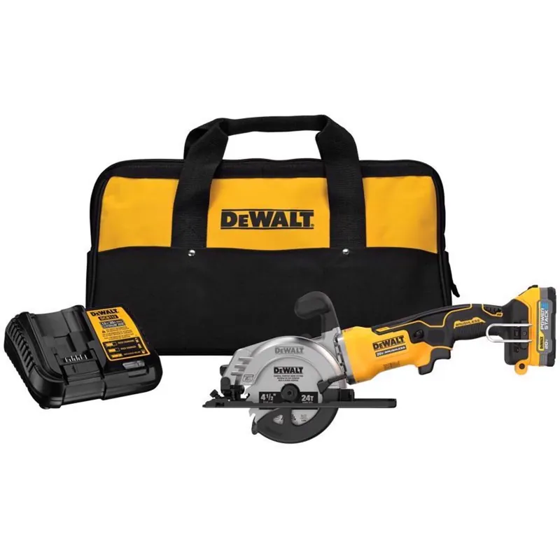 20v Max Atomic Cordless Brushless Circular Saw Kit With Powerstack Battery & Charger