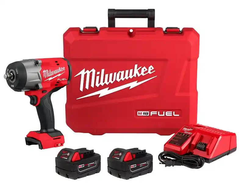 M18 Fuel Brushless 1/2 In. High Torque Cordless Impact Wrench Kit With Friction Ring