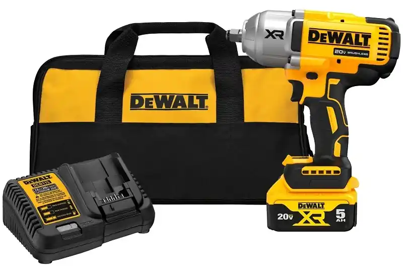 20-Volt MAX XR Cordless High Torque Impact Wrench Kit, 1/2 In., Battery & Charger