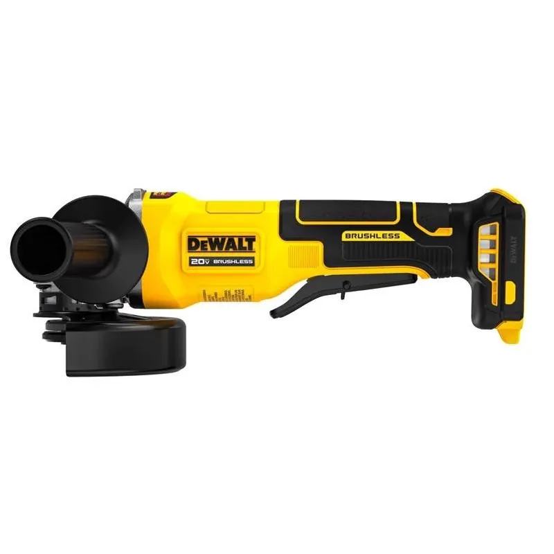 DEWALT 20V MAX Brushless 4½‑in Cordless Angle Grinder – Tool Only With Brake