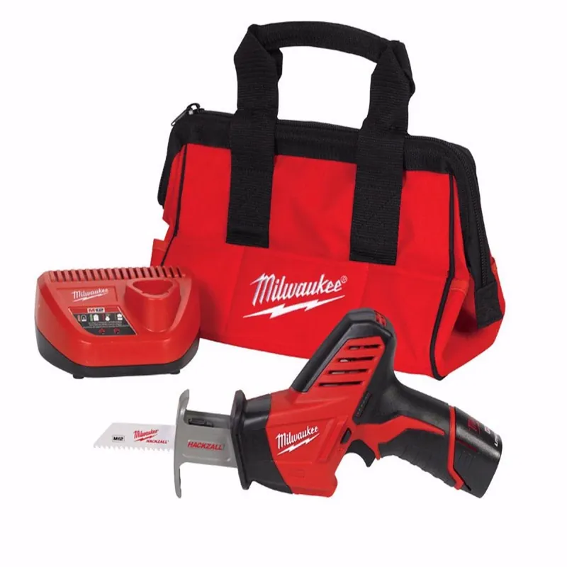 M12 Hackzall 12-Volt Cordless Reciprocating Saw Kit, Battery & Charger