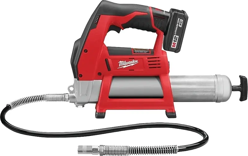 M12 12-Volt Cordless Grease Gun Kit, 8,000 PSI, Battery & Charger