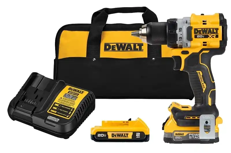 20-Volt MAX XR Cordless Drill/Driver Kit, Brushless Motor, 1/2-In., Battery