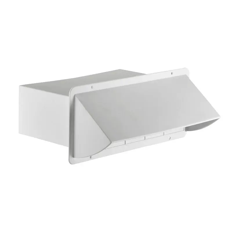 1170w Plastic Wall Cap Damper For 3-1/4 X 10 Inch Hoods