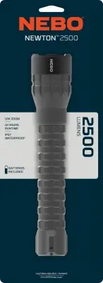 Newton LED Flashlight, 5 Modes, 2500 Lumen