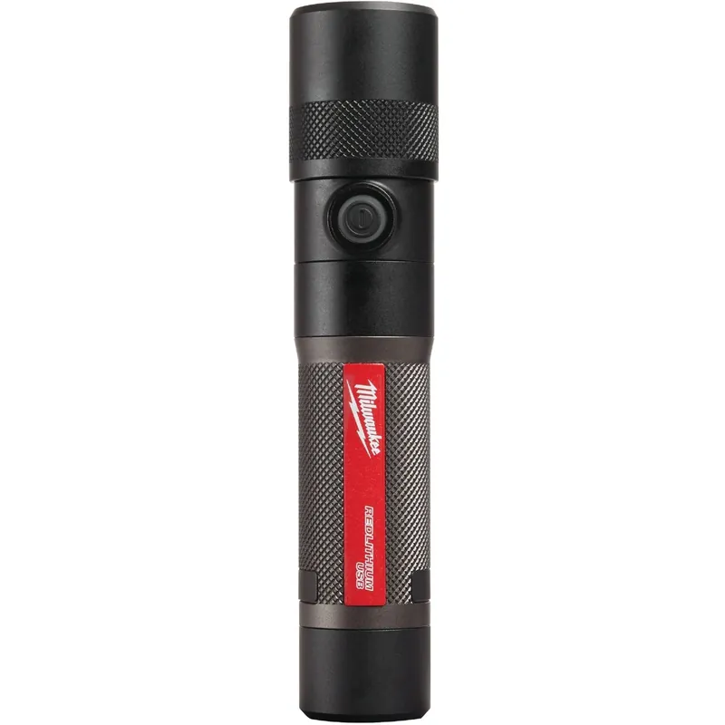 1100 Lumens Twist Focus Led Aluminum Rechargeable Flashlight Model 2161-21