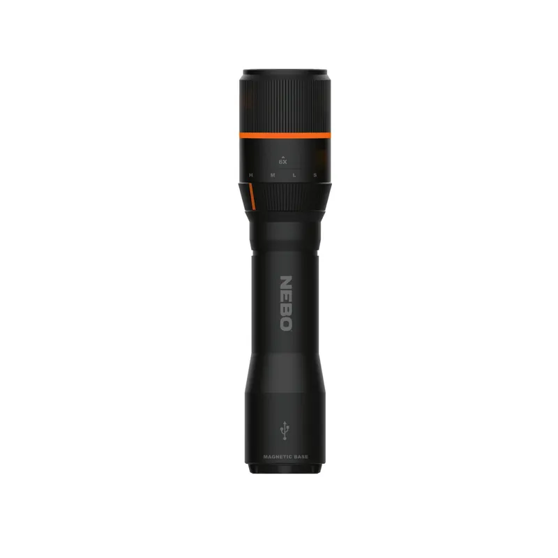 Davinci 1500 Lumen Rechargeable LED Flashlight, 4 Light Modes
