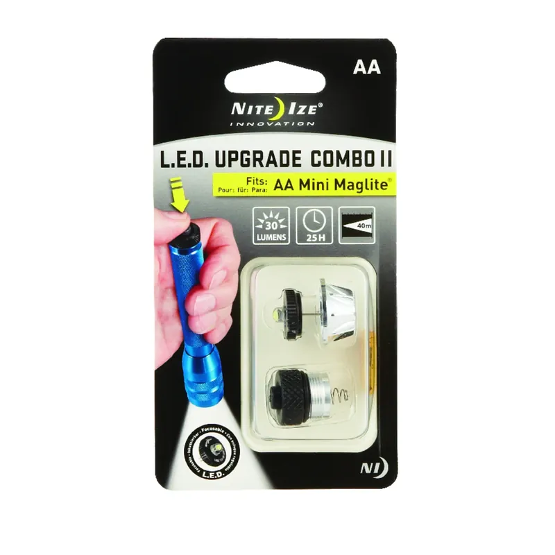 LED Conversion & Tail Cap On/Off Switch Combo II Upgrade Kit