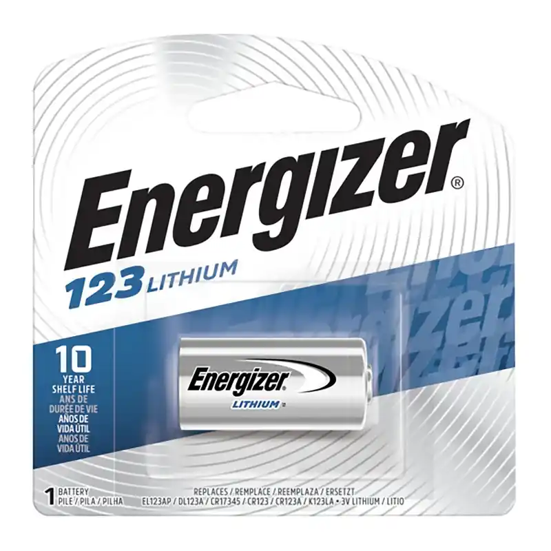 Energizer Lithium 123 3 V Camera Battery 1 Pk