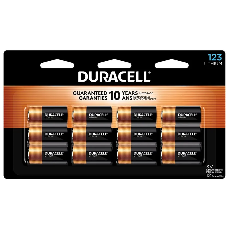 Duracell Lithium 123 3 V Battery 037506 12 Pk