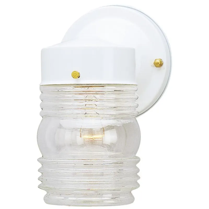 Jelly Jar Light Fixture, 100-Watt Max