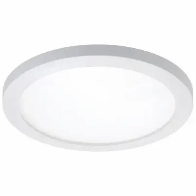 LED Recessed Light Retrofit Kit, Surface Mount, White, 6-In. Round