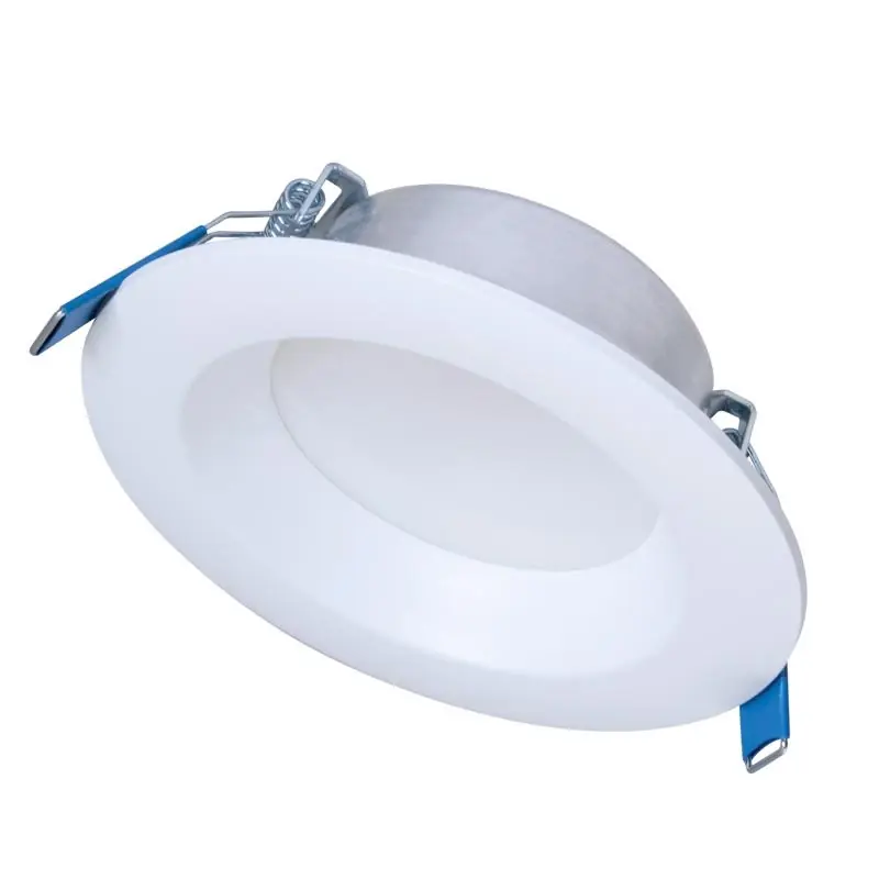 Halo LED Direct Mount Module Baffle Light Trim Kit, White, 4 In. Round
