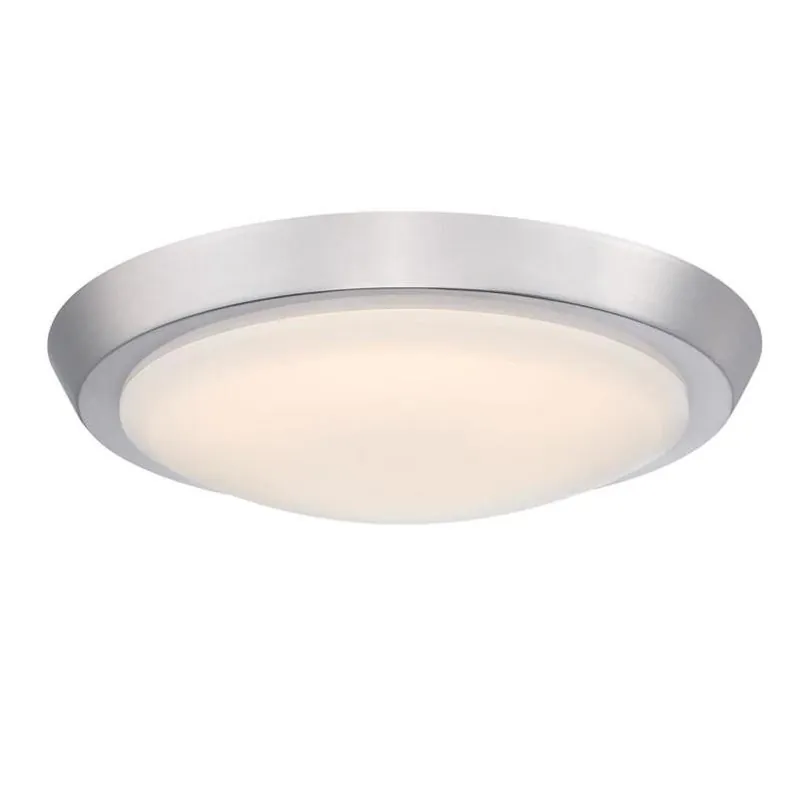Westinghouse Brushed Nickel LED Flush‑Mount Ceiling Light – 2.25" x 11"