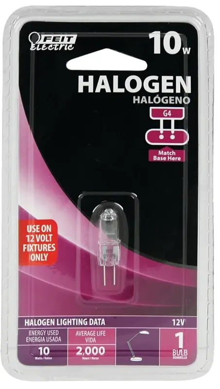 Feit 10 W JC Specialty Halogen Bulb 100 Lm Bright White 1 Pk