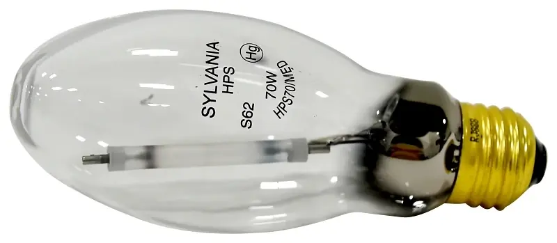 70-watt High-pressure Sodium Hid Light Bulb E17 Medium Base 1900k