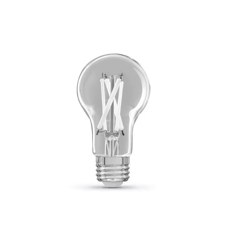 Feit Adjustable White A21 LED Bulb 2‑Pack – 100W Equivalent, Dimmable Filament