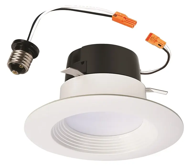 LED Retrofit Baffle Kit, Up To 566 Lumens, 4-In.