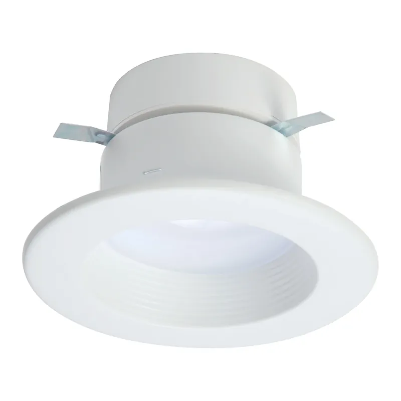 Rl4 Series Matte White 4 In. W Led Retrofit Recessed Lighting 11.7 W With Selectable Color Temperature